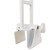 Vaunn Medical Secure Bathtub Safety Rail, ADA Compliant Shower Grab Bar Handle for Elderly and Disabled, Secure Locking Tub Clamp, 300 lbs