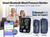 Andesfit Upper Arm Blood Pressure Monitor for Home Use 17" Large & 21" XL Extra Large Cuff Big arm, Free APP Bluetooth Sync Apple Health Track Google Fit, Large Display Smart BP Machine for Seniors