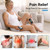 Comfytemp Wireless TENS Unit Muscle Stimulator for Pain Relief, Portable Rechargeable TENS Machine with Remote, EMS Muscle Stimulator with 30 Modes & 2 Sets, Pulse Massager for Back Sciatica Shoulder