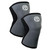 Rehband 5mm Knee Sleeves for Functional Training, Cross-Training & Powerlifting, Weightlifting Knee Support made of Neoprene, Unisex, Colour:Steel Grey - 1 Pair, Size:Large