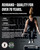 Rehband 5mm Knee Sleeves for Functional Training, Cross-Training & Powerlifting, Weightlifting Knee Support made of Neoprene, Unisex, Colour:Steel Grey - 1 Pair, Size:Large