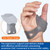 Willcom CMC Thumb Brace - CMC Joint thumb arthritis brace for Osteoarthritis Pain, Flexible Thumb Stabilizer & Support for Arthritis Pain Relief for Women and Men（Left Hand - Large）
