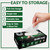 GORILLA SUPPLY Disposable Heavy Duty Vinyl Gloves Latex Free Powder Free, BPA Free Food Safe Grade Disposable Glove, Small S, 1000 Count