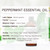MUNUSNA Peppermint Essential Oil, 100% Pure & Natural Peppermint Oil 100ML, Premium Grade Aromatherapy Oil for Skin Body Hair Care, Freshening Air, Mood, Diffuser, Massage, Soap and Candle Making