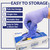 Klex Nitrile Exam Gloves - Medical Grade, Powder Free, Rubber Latex Free, Disposable Examination Grade Glove, Strong Food Safe, Lavender M Medium, 10 Box of 100, 1000 Count