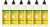 MRS. MEYER'S CLEAN DAY Liquid Dish Soap, Cruelty Free Formula, Honeysuckle Scent, 16 oz- Pack of 6