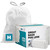 Plasticplace Custom Fit Trash Bags Compatible w Simplehuman Code H Drawstring Bags 8-9 Gallon Tear-Resistant Liner 200 Count Heavy-Duty Waste Disposal