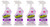 OdoBan Ready-to-Use Disinfectant and Odor Eliminator, Set of 4 Spray Bottles, 32 Ounces Each, Lavender Scent