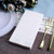 FOCUSLINE 200 Disposable Bathroom Napkins, Linen-Feel Paper Guest Towels, Soft and Absorbent Paper Hand Towels Party Napkins for Bathroom, Kitchen, Dinner, or Event, White, 12" x 17"