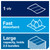 Tork Multifold Hand Towel White H2, Advanced, 12 x 250 towels, 424874