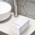 Vplus 400 Pack Paper Napkins Guest Towels Disposable Premium Quality 3-ply Dinner Napkins Disposable Soft, Absorbent, Perfect for Kitchen, Wedding, Parties, Dinners or Events(Silver)