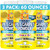 Bodhi Dog Natural Carpet Deodorizer Powder - Dry Pet Smell Eliminator & Urine Odor Remover - Loosens Fur & Dirt - Plant-Based Room Freshener for Vacuuming Home with Pets - Fresh Laundry (Pack of 3)