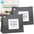 Moso Natural Air Purifying Bag 600g (2 Pack) Premium Charcoal Odor Absorber & Room Deodorizer for Large Spaces — Lasts 2 Years, Bedroom, Basement, Pet Odor Eliminator for Home, Bamboo Charcoal Bag