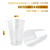 FOCUSLINE 200 Pack 12 oz Clear Plastic Cups, Disposable Cups Reusable Plastic Tumblers, Heavy-duty 12 Ounce Clear Cups Tumblers for Party, Thanksgiving, Halloween, Christmas