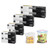 Multi-Variety Pack Slider & Seal Top Zipper Food Storage Bags, 270 Count, Featuring 2 Gallon Size, Zero BPA & Microwave-Safe (8 Boxes, 8 Sizes)