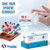 Hand Sanitizing Wipes Travel Size by Singular Wipes – 100ct Individually Wrapped | Fresh Citrus Scent, Moisturizing, 70% Alcohol Wipes | Travel, Office, School, Home