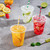 FOCUSLINE 200 PACK 12oz Clear Plastic Cups, Disposable Cold Drinking Cups, 12 Ounce Clear Cups with Flat Lids with Holes for Smoothie, Milkshake, Bubble Tea, Parfait