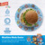 Glad for Kids Paw Patrol Disposable Paper Plates Heavy Duty Soak Proof Microwavable Kids Plates Parties Birthdays Everyday Meals Core Pups Blue 8.5 Inch 20 Count 10 Pack Themed Birthday Celebrations