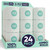Save Trees Bamboo Toilet Paper -24 Rolls Of Septic Safe Organic Toilet Paper 3-ply, 300 Sheets Per Roll - PFAs Free, FSC Certified, Plastic & Chemical Free - For Home, Boat & RV Use