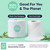Save Trees Bamboo Toilet Paper -24 Rolls Of Septic Safe Organic Toilet Paper 3-ply, 300 Sheets Per Roll - PFAs Free, FSC Certified, Plastic & Chemical Free - For Home, Boat & RV Use