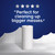 White Cloud Ultra PRO Ultra Absorbent Paper Towel, Choose-a-Size Sheets, 2 Packs of 6 DOUBLE Rolls = 24 Regular Rolls