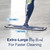 Bona Multi-Surface Floor Premium Spray Mop - Includes Multi-Surface Floor Cleaner Concentrate and Machine Washable Microfiber Cleaning Pad - For Stone, Tile, Laminate and Vinyl LVT/LVP Floors
