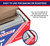 EJY IMPORT Standard Premium Aluminum Foil | 12”x1000 Feet Long | Industrial Size and Strength | Commercial Grade & Length Foil Wrap for Food Service Industry and Home Use| Strong Silver (1 Pack)