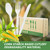 HERLLY Compostable Knife, 300 Disposable Knives for Party, Large Biodegradable Eco-Friendly and Heat Resistant, Plastic Knife Alternative
