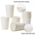 RACETOP Hot Paper Coffee Cups 12 oz [300 Pack], Disposable Coffee Cups 12 oz, Upgraded Weight Of Paper, White