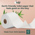 ecoHiny Premium & Soft Bamboo Toilet Paper | PFAS Free | 12 Mega Rolls, 3 ply & 350 Sheets | Non Toxic, FSC Certified, Septic Safe, BPA Free | Tree Free Toilet Tissue | Plastic Free Packaging