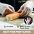 OKIAAS Disposable Gloves S, Bulk of 1000 Pcs|Latex and Powder-Free Clear Vinyl Gloves for Household, Food Handling, Lab Work and more, 10 Dispenser Boxes