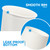 RACETOP 8 oz 500 Pack Disposable Paper Coffee Cups, Disposable Paper Cups, Hot Coffee Cups for Office, Party, Home