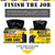 Reli. Contractor Garbage Bags 55 Gallon | 40 Trash Bags | Heavy Duty | Black Contractor