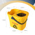 Yocada Commercial Mop Bucket with Wringer Portable Collapsible Plastic Mop Bucket Cleaning Washing Bucket for Cotton Mop