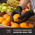 GLOVEWORKS Black Nitrile Gloves 5 Mil Disposable for Food Service, Cooking, Professional Cleaning, Size Medium 4 Boxes of 100