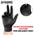 GLOVEWORKS Black Nitrile Gloves 5 Mil Disposable for Food Service, Cooking, Professional Cleaning, Size Medium 4 Boxes of 100