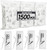 AZEN 1500 Count Dental Floss Bulk, Individually Wrapped Floss Picks, Toothpicks Flossers for Adults, Ideal Travel Flossers for Deep Cleaning