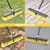 18 Inches Push Broom Outdoor- Heavy Duty Broom with 63" Long Handle for Deck Driveway Garage Yard Patio Concrete Floor Cleaning