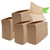 1250ct Brown Organic Unbleached Z-Fold Paper Towels | 100% Post-Consumer Waste, Sustainable Multifold Towels Bulk | Commercial Tri-Fold Recycled Paper Towels for Office, Bathroom, Kitchen Use