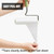 BomDa Extra Sticky Large Surface Lint Roller, 6.3'' Giant Lint Roller for Pet Hair, Long Handle Lint Remover for Clothes, Furniture, Dog & Cat Hair Remover (1 Extendable Roller+540 Sheets)