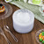FOCUSLINE 100 Count 6 Inch Clear Plastic Plates, Disposable Heavy Duty Salad Dessert Plates- Premium Hard Plastic Plate Fancy Disposable Clear Plate for Weddings, Parties and Events
