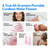 usmile C30 Cordless Water Flosser, 300ml Large Tank, 5 Pressure Levels Deep Clean, S-Shaped Nozzles for Braces & Sensitive Gums, USB-C Rechargeable, IPX7 Waterproof, Portable Travel & Home Use(Pink)
