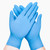 SwiftGrip Disposable Nitrile Exam Gloves, Blue, Latex Free, Medical Gloves for Cleaning, Food-Safe, Powder Free, Non-Sterile, 1000-ct Case (X-Small)