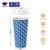 JOLLY CHEF 100 Pack 20 oz Disposable Coffee Cups, Hot Paper Coffee Cups with Lids, Sleeves and Stirrers for Home, Office, Cafe (Blue Leaf and Grey Leaf)