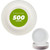 Concession Essentials Paper Plate, 9" White Uncoated 500ct