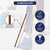 ILOT 59" Mop Claw Clamp Commercial Mop Handle Pack of 2 Industrial Mop Steelhead with Wooden Handle Wet Mops for Floor Cleaning Heavy Duty (Mops not Included)