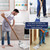 ILOT 59" Mop Claw Clamp Commercial Mop Handle Pack of 2 Industrial Mop Steelhead with Wooden Handle Wet Mops for Floor Cleaning Heavy Duty (Mops not Included)