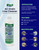 AC Drain Line Cleaner - 4 Pack / 12 Month Supply - Cleans HVAC drain lines, condensate lines, and more
