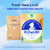 BLUELAND Laundry Detergent Tablets, 120 Count, Plastic-Free Eco-Friendly Pods, Sheets, Liquid Alternative - Fragrance Free and Clear, Safe for Sensitive Skin, Lifts Tough Stains & Odors