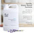 MORE Stone & Quartz Cleaner + Protector - Granite, Quartz & Marble Cleaner - For Kitchen & Bathroom Countertops - Water-Based Surface Spray Refill - Lavender-Verbena Essential Oil - Gallon (128oz)
